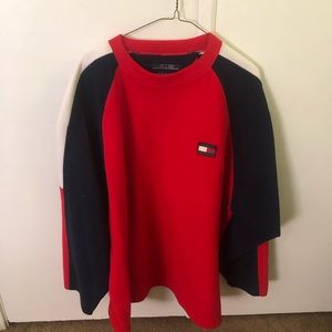 Vintage Tommy Hilfiger Fleece Sweater sz XL